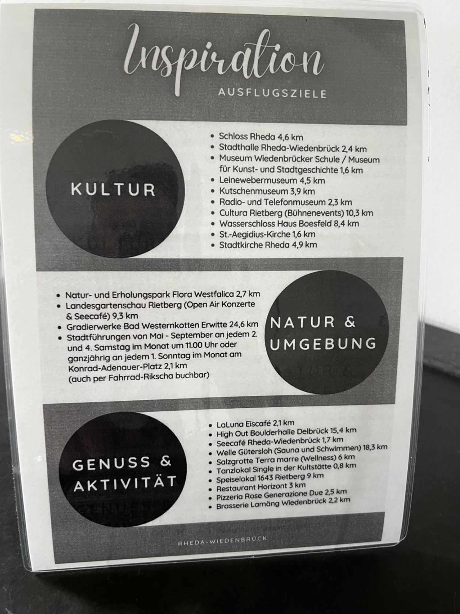 Stilvolle Studiowohnung Mit Sonnenterasse Rheda-Wiedenbrück Zewnętrze zdjęcie